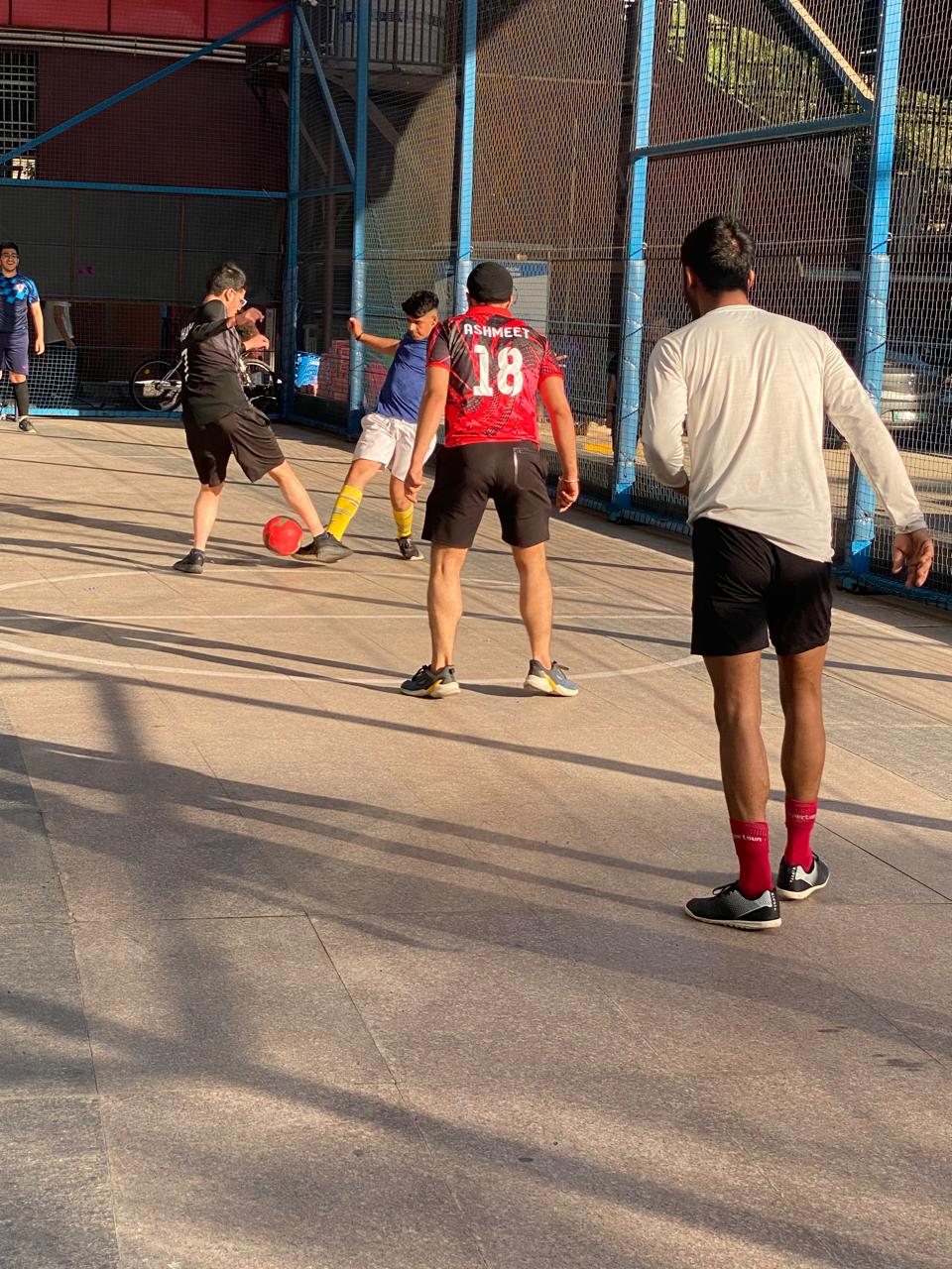 Young athletes running 7